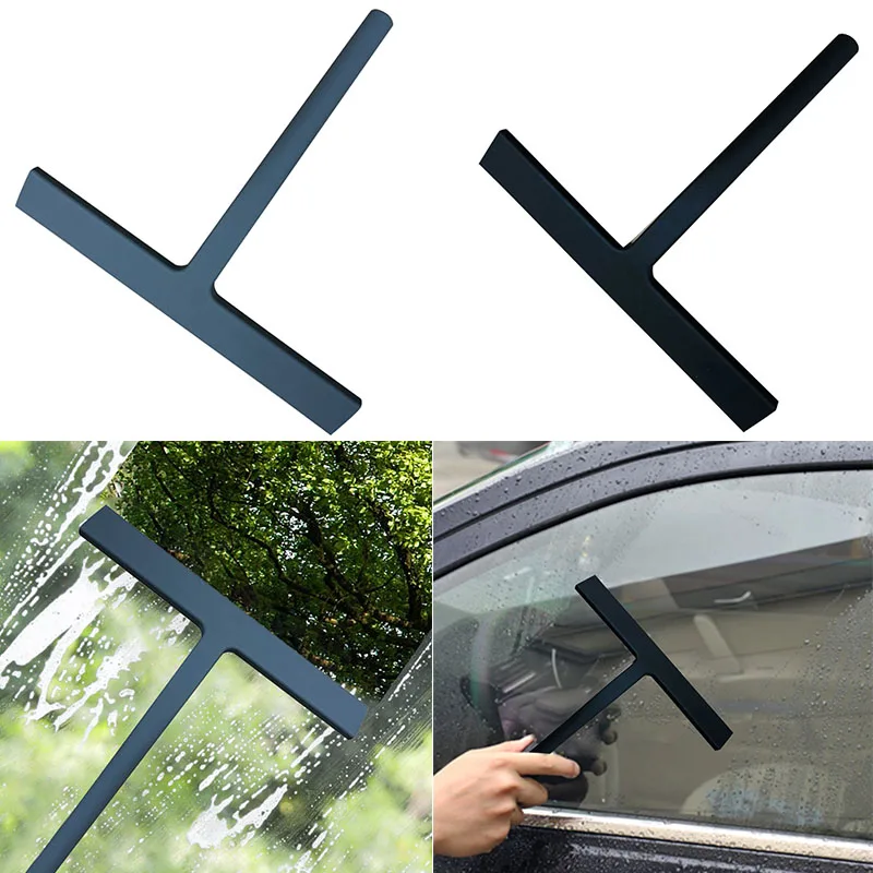 Silicone Wiper Shower Squeegee Streak Free Car Window Squeegee Glass Cleaner Window Cleaner For Bathroom Mirror Tiles Squeegees Aliexpress