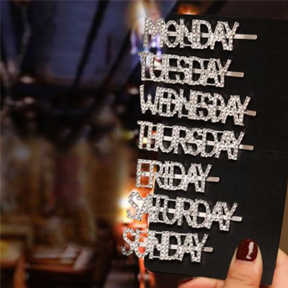 1 шт. заколки для волос с кристаллами | Красота и здоровье