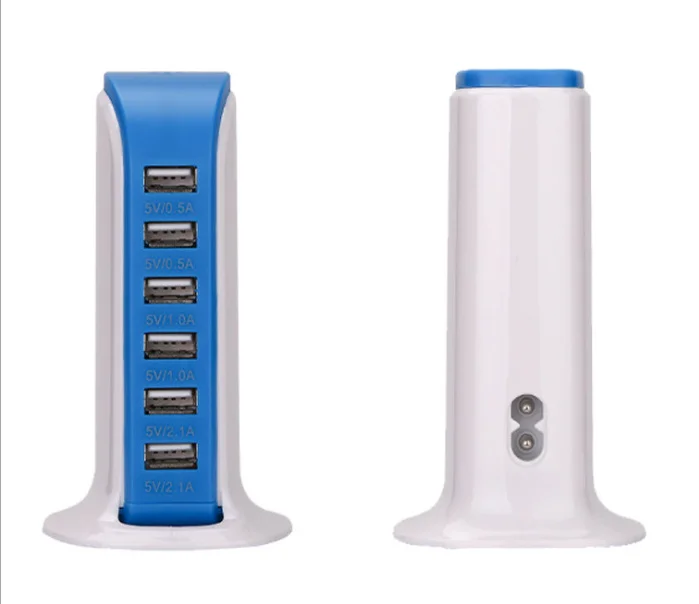 5USb зарядное устройство 5USb настольное парусное зарядное устройство 5V4A многофункциональное зарядное устройство для мобильного телефона