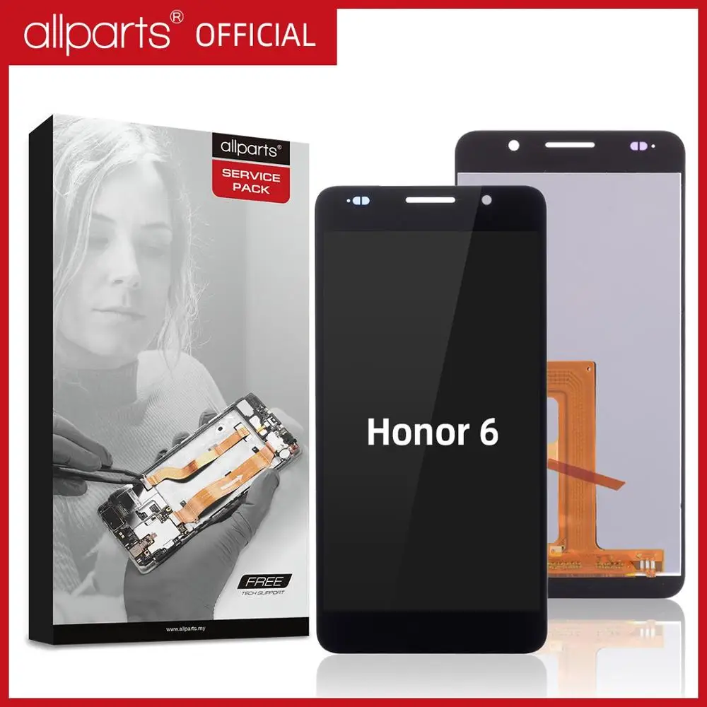 Ceny 5.0 1920x1080 wyświetlacz dla HUAWEI Honor 6 wyświetlacz LCD montaż digitizera ekranu dotykowego H60 L02 H60 L12 H60 L04 LCD