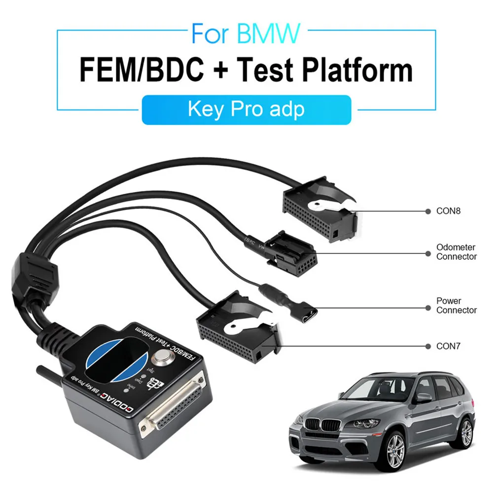 Тестовая платформа GODIAG FEM/BDC работает с Xhorse VVDI2/Key Tool Plus Pad Autel IM608 CGDI |