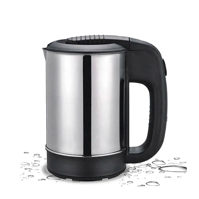 Mini Electric Kettle 0.5 L Stainless Steel Automatic Power Off for Tea and  Coffee Travel Portable Water Boiler Fast Heating - AliExpress