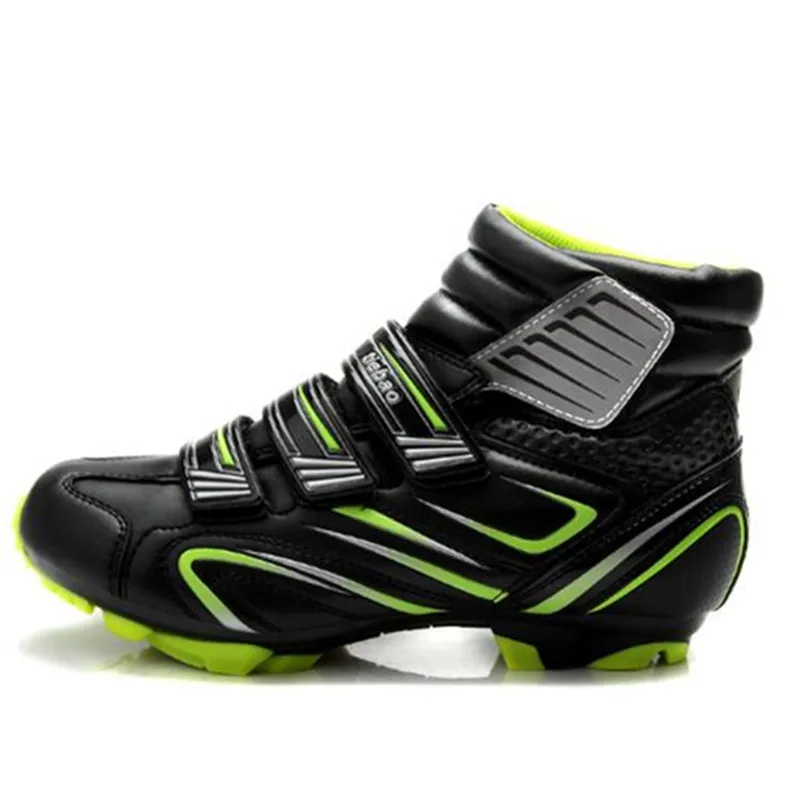 TB35-B1430 G Shoes TIEBAO/зимняя мужская обувь для велоспорта; ветрозащитная обувь для горного велосипеда; обувь с самоблокирующейся подошвой; велосипедные ботильоны; Sapatilha Ciclismo Zapatillas - Цвет: TB35-B1430 G Shoes