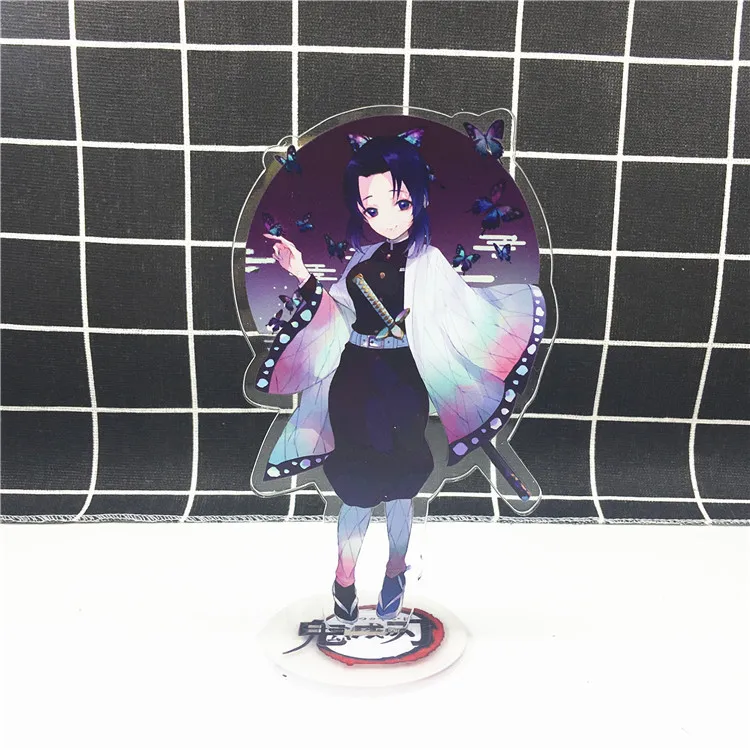 Аниме демон убийца Kimetsu no Yaiba брелок Kochou Shinobu Kanroji Mitsuri Shinazugawa Sanemi Uzui Tengen акриловый брелок