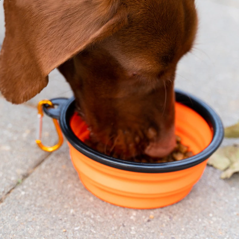 2716-4bd32d.jpg Dog Bowl Pet Feeder Water Bowl for Cats Dog Water Bottle Pet Accessories Outdoor Folding Silicone Bowl for Puppy1000ML