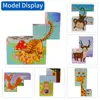 Romboss Magnetic Blocks 3D Puzzles Toy for Children Montessori Learning Educational Toys Animal Cognition Jigsaw Puzzle Games 1
