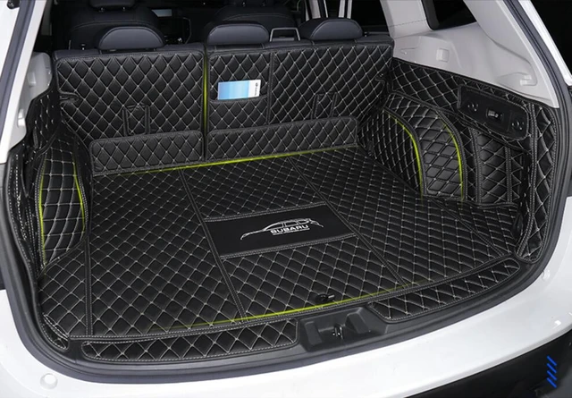 Custom fit car trunk mat for Subaru Forester Legacy Outback Tribeca 3D  carstyling heavy duty all weather tray carpet cargo liner