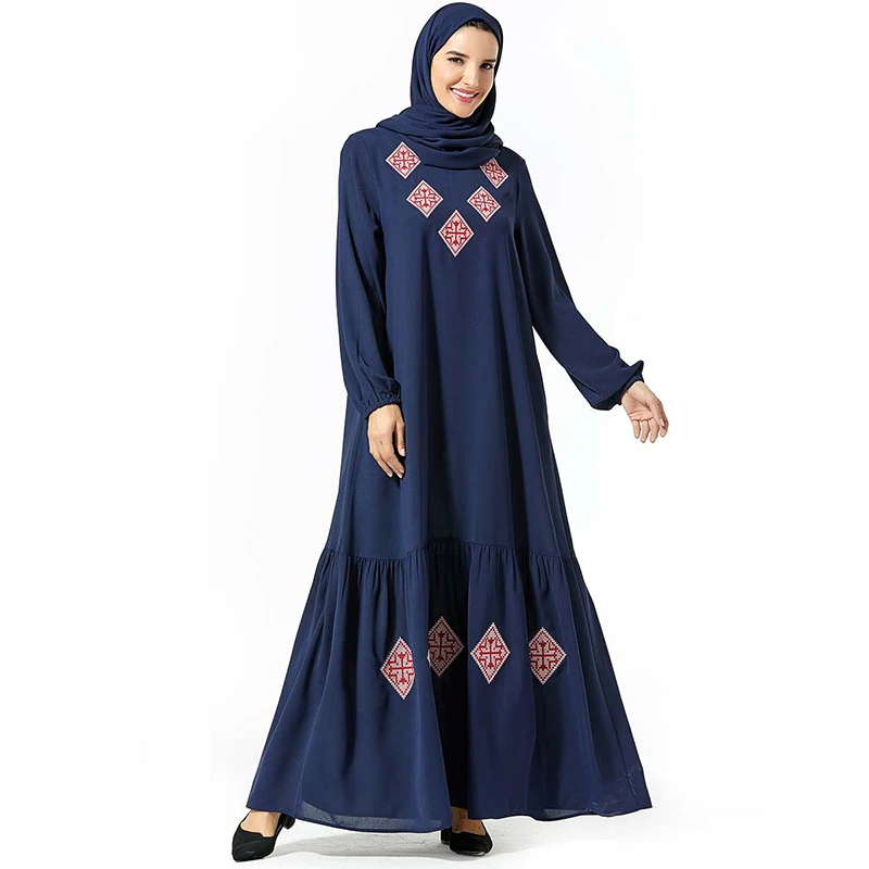 Пакистанский кафтан арабский абайя Дубай хиджаб kleid мусульманское платье для женщин Катара турецкая исламская одежда халат Longue Femme Moslem платье