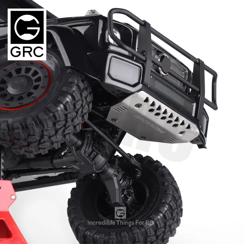 Нержавеющая сталь металлический передний бампер броня для 1/10 RC Гусеничный автомобиль Traxxas TRX4 G500 TRX6 G63