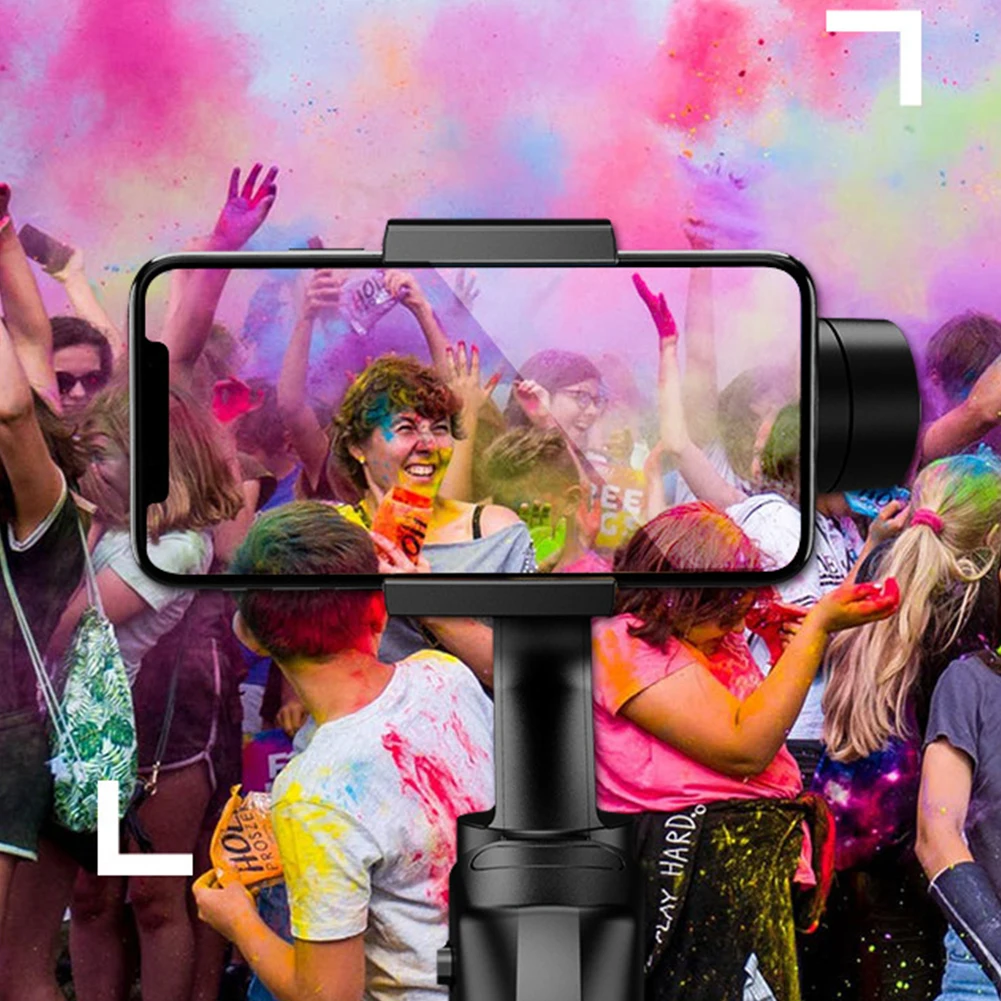 

Mini-S Mounting Ergonomic Pocket Size Holder Handheld Rechargeable Smartphone Time-Lapse Foldable Shockproof Gimbal Stabilizer