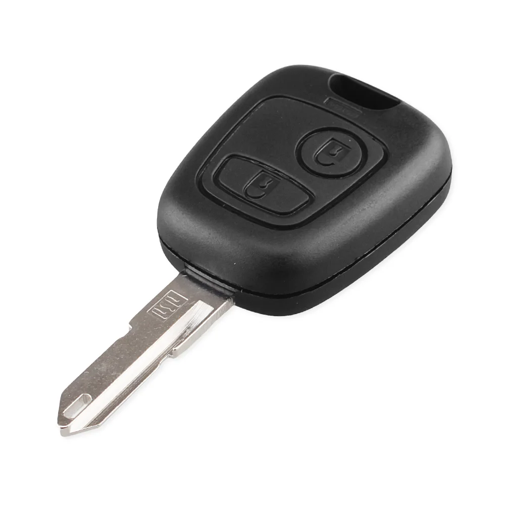 KEYYOU 2 кнопки автомобиля дистанционного ключа оболочки Fob чехол для Citroen C1 C2 C3 C4 XSARA Picasso пустой корпус замены - Количество кнопок: With NE73 Key Shell