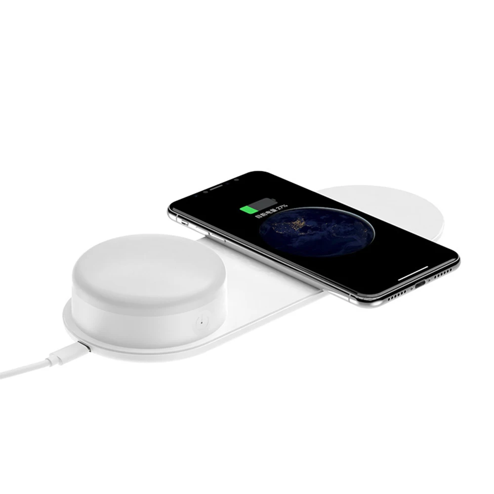

Multifunctional Wireless Charger Night Light Fast Charging Wireless Charge Suitable for All Kinds of Phone System