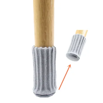 

4Pcs/Lot Chair Leg Socks Cloth Floor Protection Knitting Socks Anti-Slip Table Socks Table Legs Furniture Feet Sleeve Cover