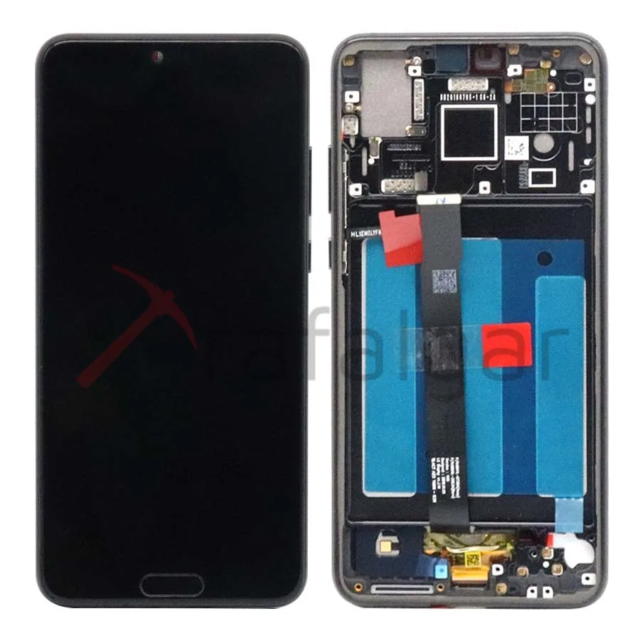 Для huawei P20 EML-L29 ЖК-дисплей Дисплей Сенсорный экран планшета EML-L22 EML-L09 EML-AL00 для huawei P20 Дисплей, с корпусом, запасные части