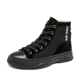 

Spring Autumn Lace-up Women's Boots Fashion Breathable Chelsea Boots Female Ankle Boots Brand Designer Women Riding Boots Shoes