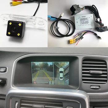 

Reversing Camera For Volvo S60 V40 V60 XC60 Sensus 2015-2016 backup camera Interface Adapter Rear Camera Display Improve Decoder