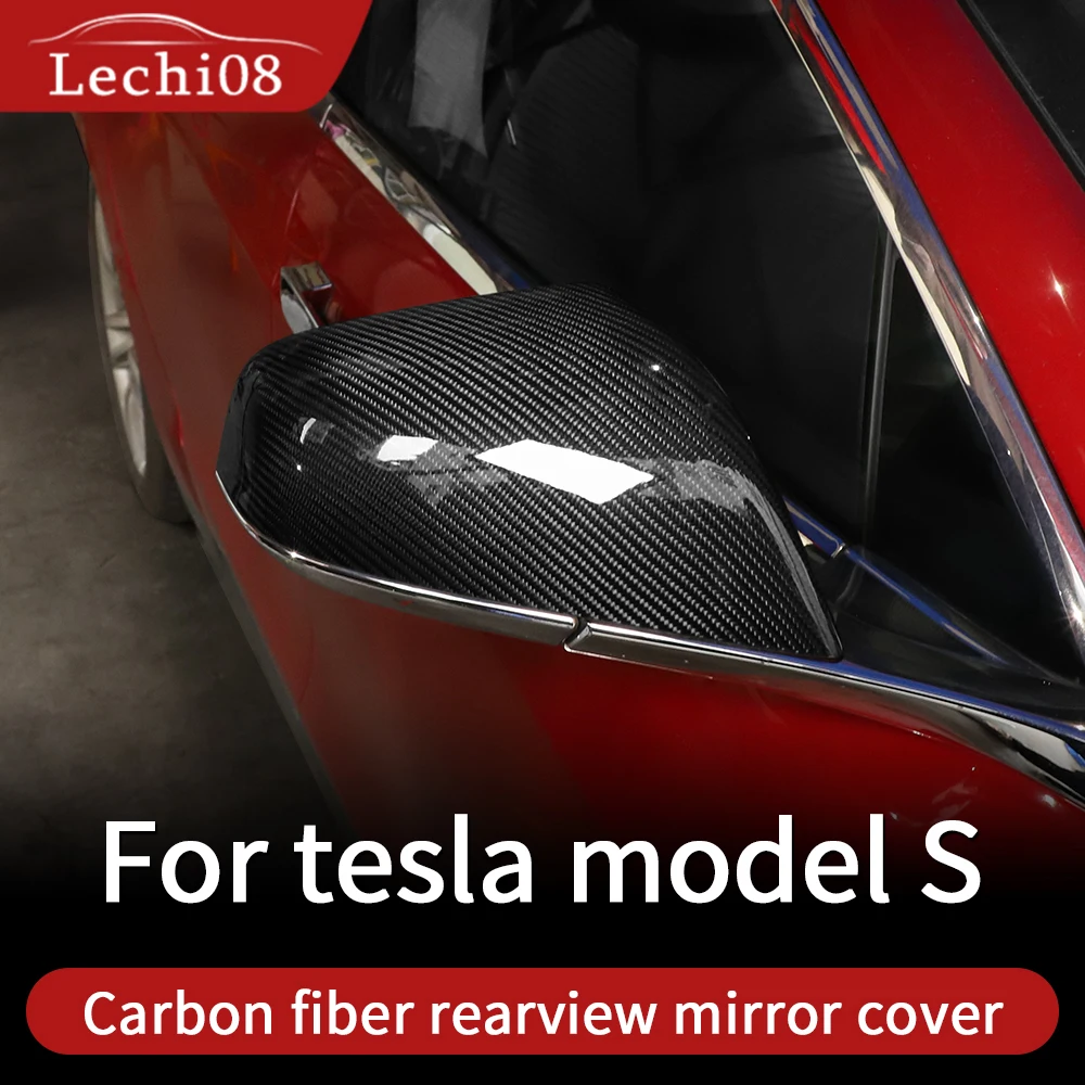 Крышка зеркала заднего вида для автомобиля tesla модель s 2018 автомобильные