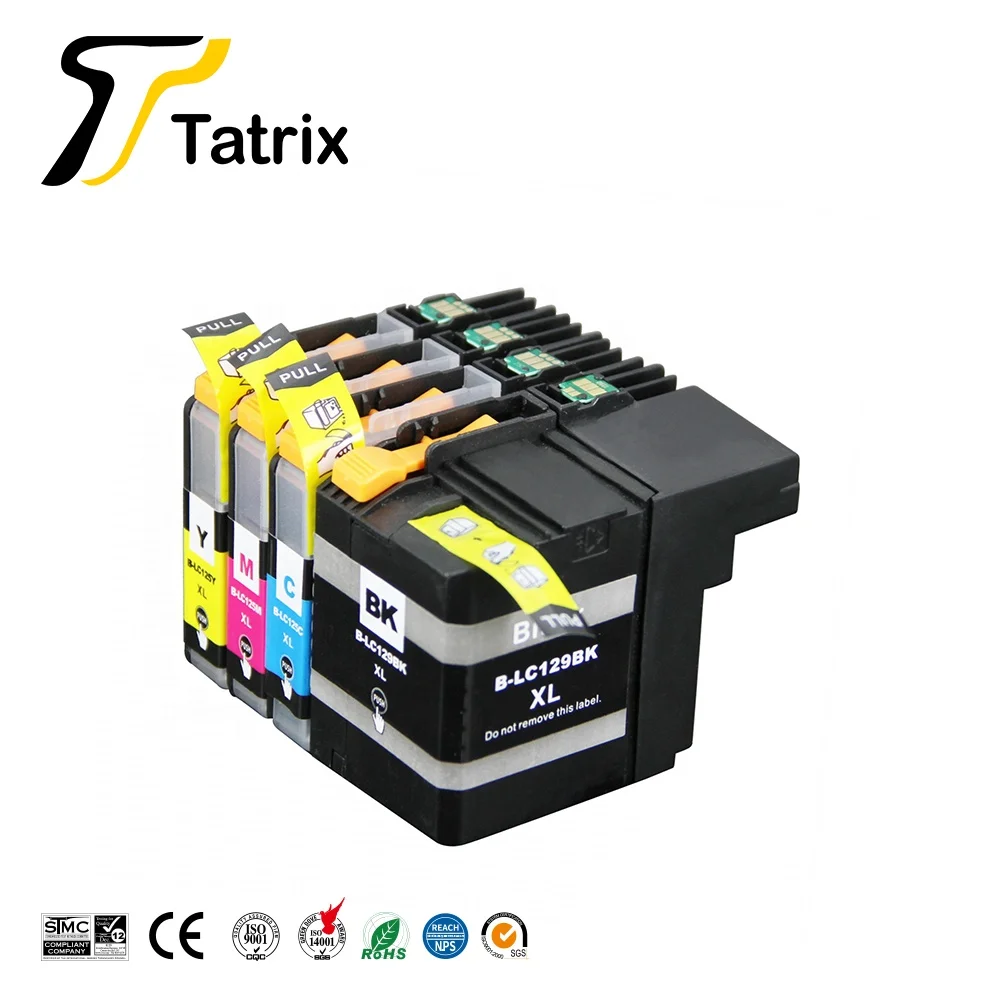 

Tatrix Compatible Ink Cartridge for LC129 LC125 For Brother MFC-J6520DW MFC-J6720DW