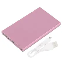 5000 мАч usb type C Быстрая зарядка внешний аккумулятор портативное зарядное устройство изысканно спроектированное прочное