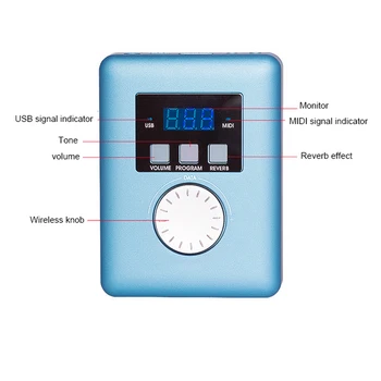 

Mini Engine USB MIDI Sound Module General MIDI Generator Parts of Midikeyboard MIDI interface Portable Midi Synthesizer O25