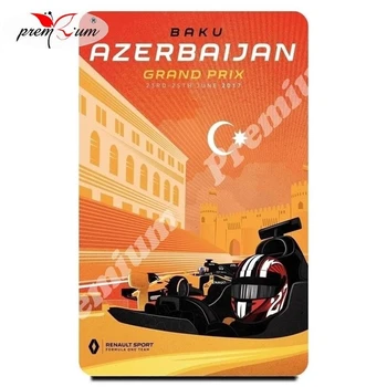 

Fridge magnet souvenir Grand Prix Репринт винтажного постера