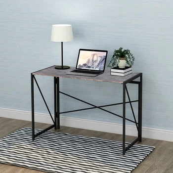 

BOFENG Computer Desk Metal X-type Table Iron Office Furniture 1 Step Instal Muebles Fast shipping Minimalism Design Laptop Desk