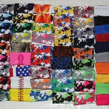 Спорт на открытом воздухе камуфляж компрессионный спортивный рукав цифровой камуфляж Бейсбол Футбол Баскетбол Взрослый Молодежный