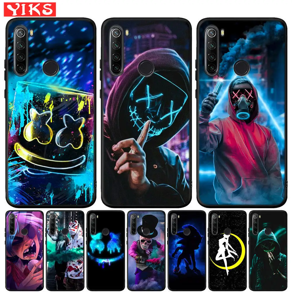 Брендовый чехол для мальчика Street Tide Red mi 7 7A 8 8A K30 5G K20 Pro Note 8T Mi 9 Lite 9t 10 Fundas