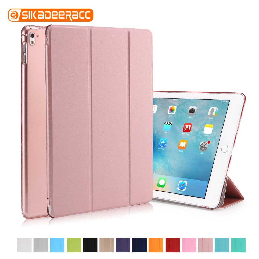 Чехол для iPad Mini 4 3 2 1 Pro 9 7 A1550 A1674 кожаный флип-планшет с автоматической защитой от