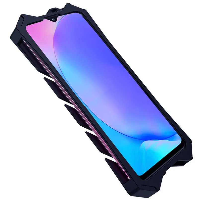 Чехол для Vivo Y12 Чехол-Броня авиационный алюминиевый металлический мощный чехол для улицы для Vivo Y17 Y15 U3x U10 противоударный чехол