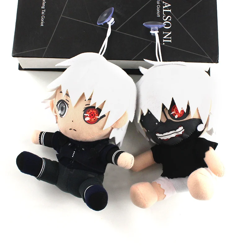 17 см Токийский Гуль канеки Кен Плюшевые игрушки Мягкая Подвеска для