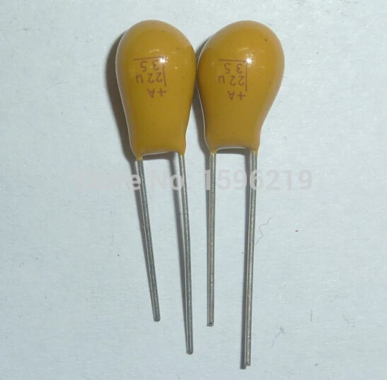 10 шт. Танталовый конденсатор 22 мкФ 35V 226 абсолютно новый 35V22uF DIP радиальный |