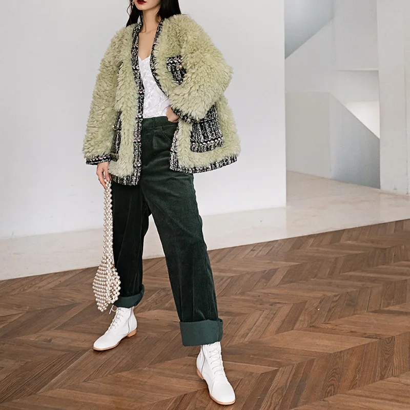 Max LuLu, корейская мода, теплая одежда в стиле панк, женские утепленные зимние куртки, женские винтажные шерстяные меховые пальто, повседневные ветровки