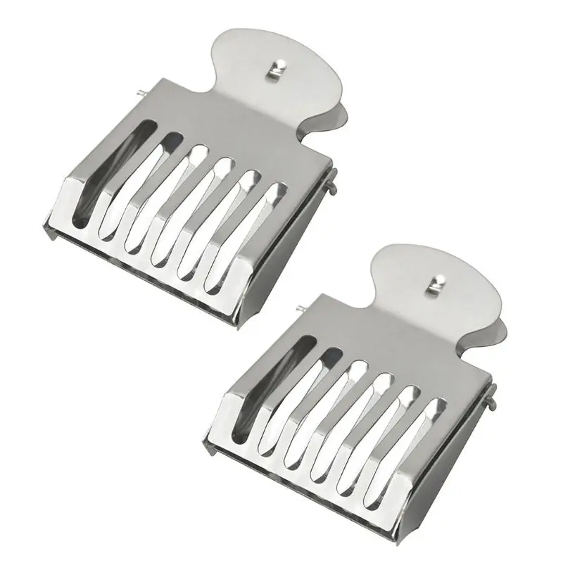 2 шт из нержавеющей стали пчеловодная королева ловушка для пчел клетка маркировочный зажим пчеловод Apiculture прочное оборудование инструмент