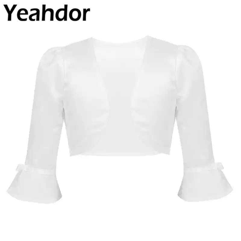 white short jacket for wedding