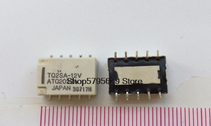 10 шт./лот новый оригинальный TQ2SA-12V TQ2SA-12V-Z TQ2SA 12V pin10 реле | Автомобили и мотоциклы