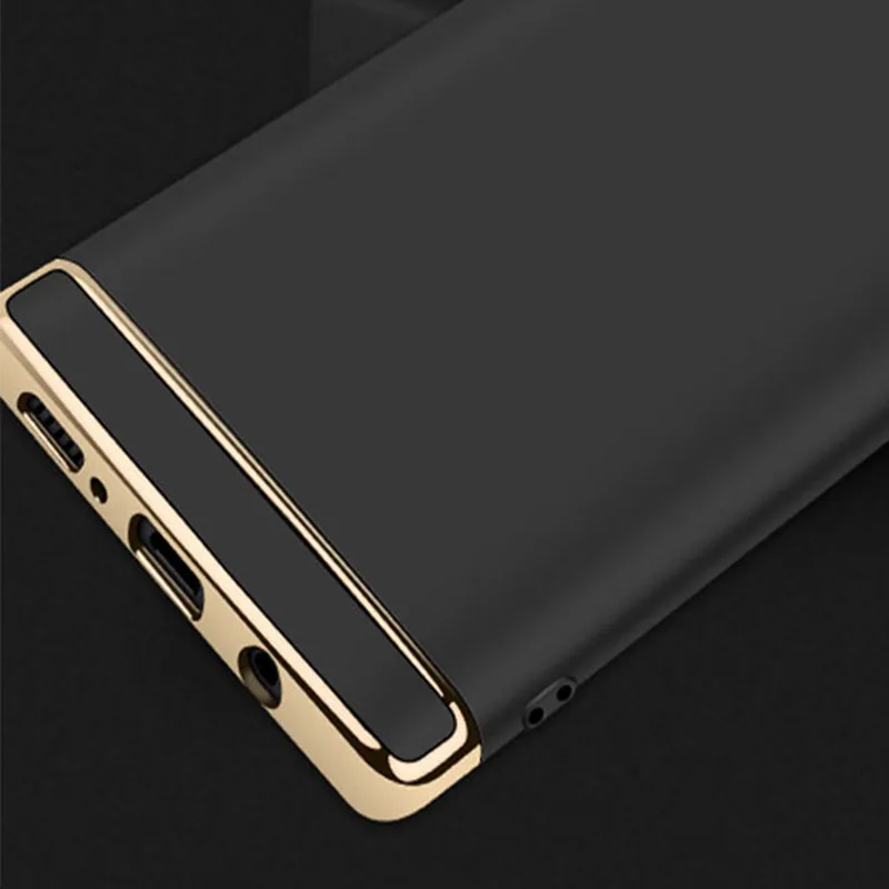 Роскошный Жесткий Чехол SemgCeKen для Xiaomi redmi Note 6 pro 6a 6pro note6 redmi 6 a Ультратонкий матовый чехол для телефона - Цвет: black