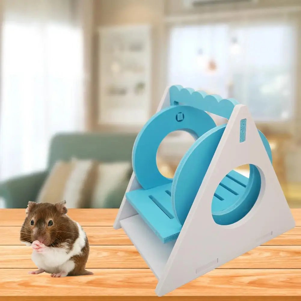 Hamster Swing Toy DIY Sport Training PVC Multicolor Hamster Swing Gerbils Rats Chinchillas Activity Toy Pet Accessories