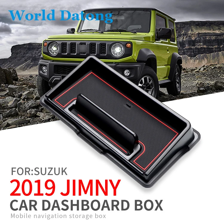 

Auto Interior Dashboard Storage Box For Suzuki Jimny 2019 2020 Car Plastic Storage Box