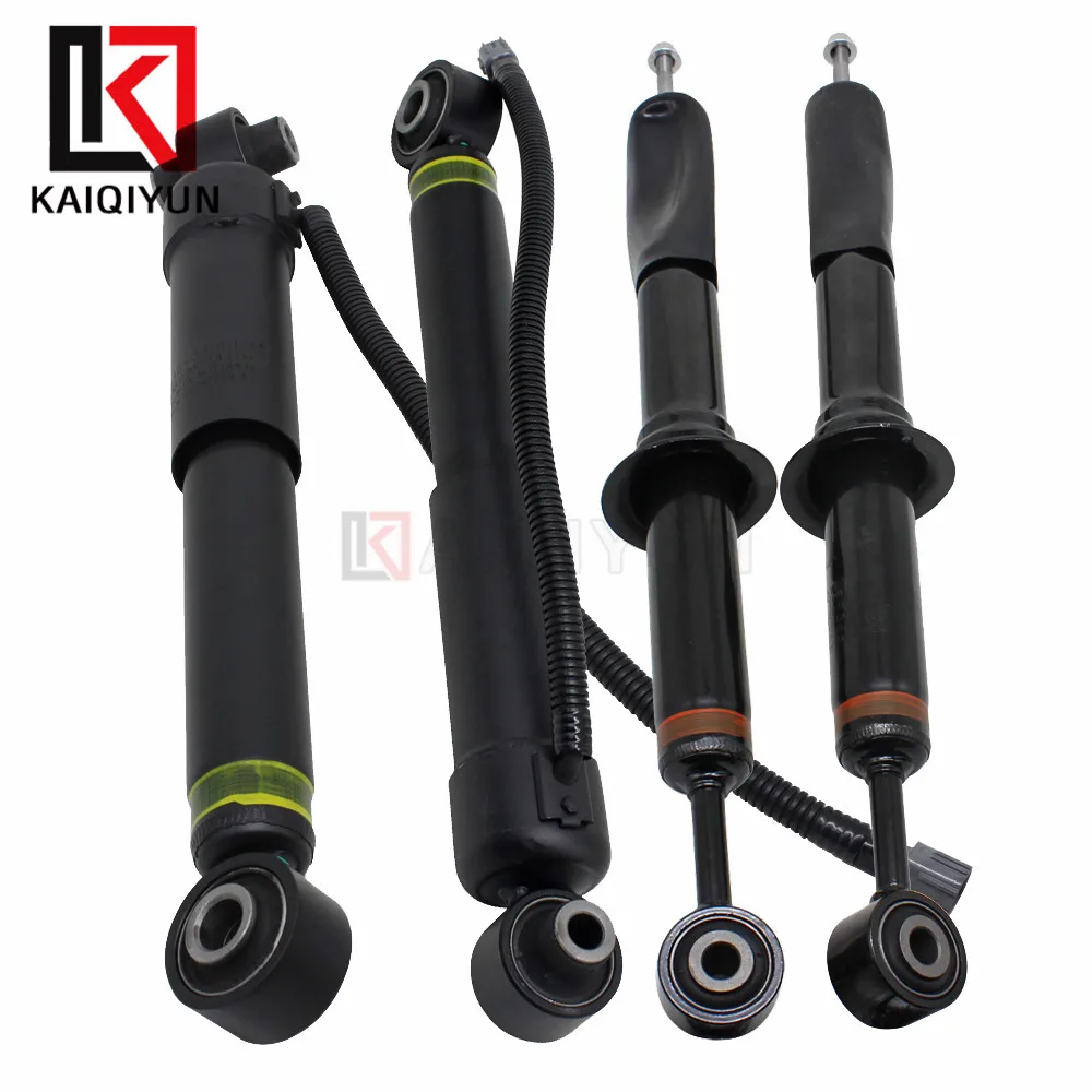 

4pc/set Shock Absorber w/Sensor For Toyota Sequoia 2008-2019 Front + Rear Air Suspension Strut 4853034051 4851034010 485300C101