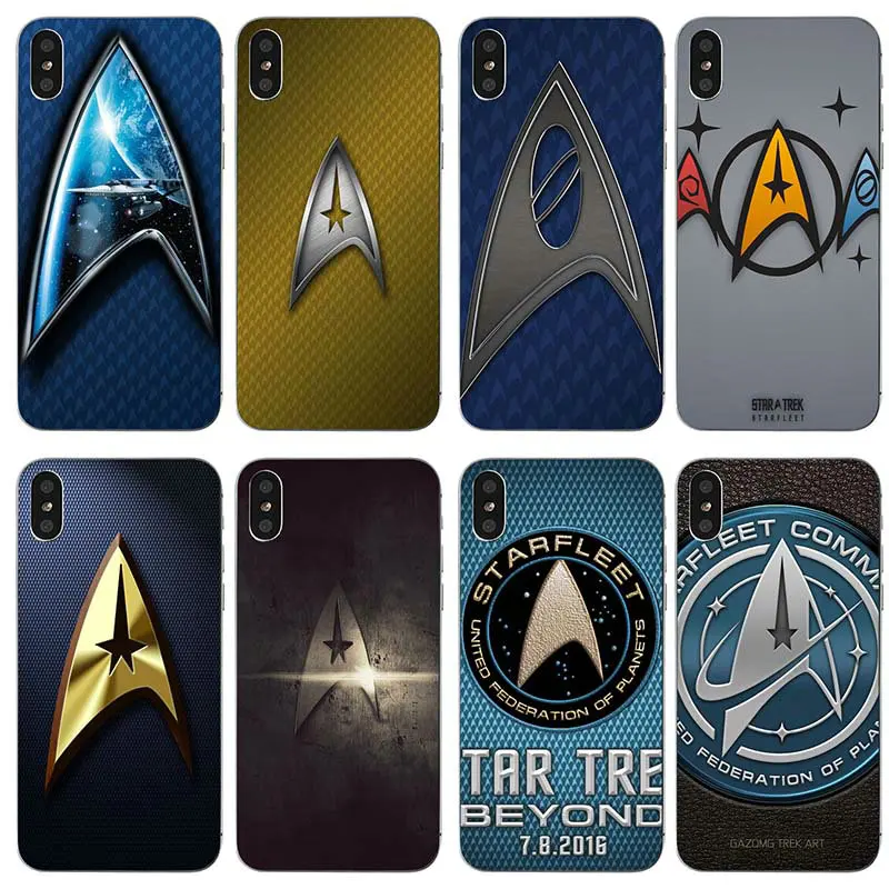 Мода Star Trek фильм популярный дизайн Мобильный телефон Аксессуары Чехол для iPhone 8 7 6