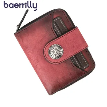 

Genuine Leather Women Clutch Bag Fashion Women Short Wallet Purse Rfid Card Holder Small Purses Coin Purse Girl Cartera Mujer