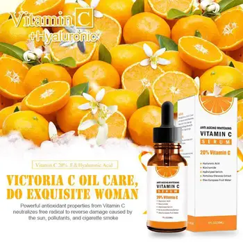 

VC Liquid Hyaluronic Acid Moisturizing Brighten Skin Tone Skin Vitamin C Serum Anti-wrinkle Vc Face Serum Fade Dark Spot