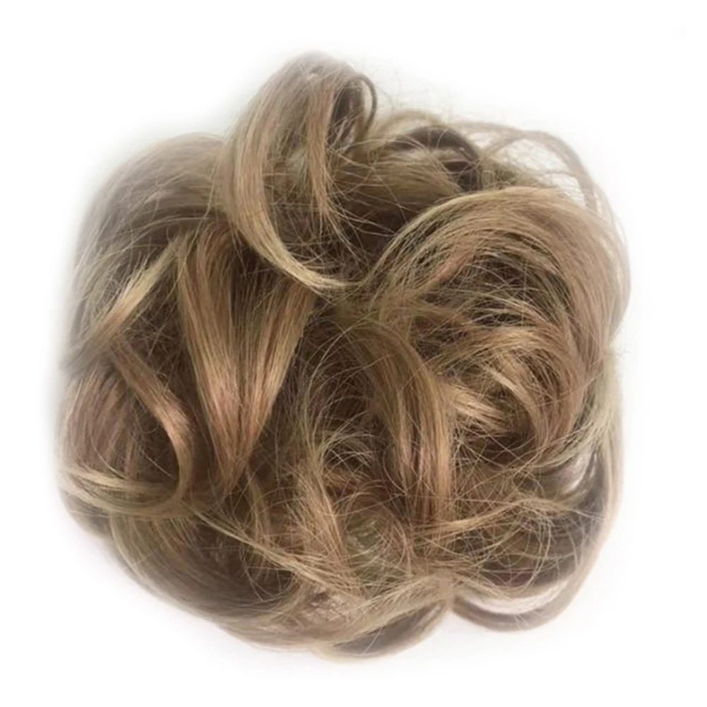 Женские волосы булочка для наращивания волнистые кудрявые грязный парик Свадебные невесты эластичные волосы уход за волосами Аксессуары для укладки