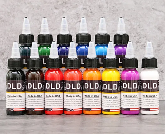 

Tattoo Ink Pigment Set Kits Body Paint 30ml 14 Colors Ink Professional Beauty Permanent Makeup Paints Accesories
