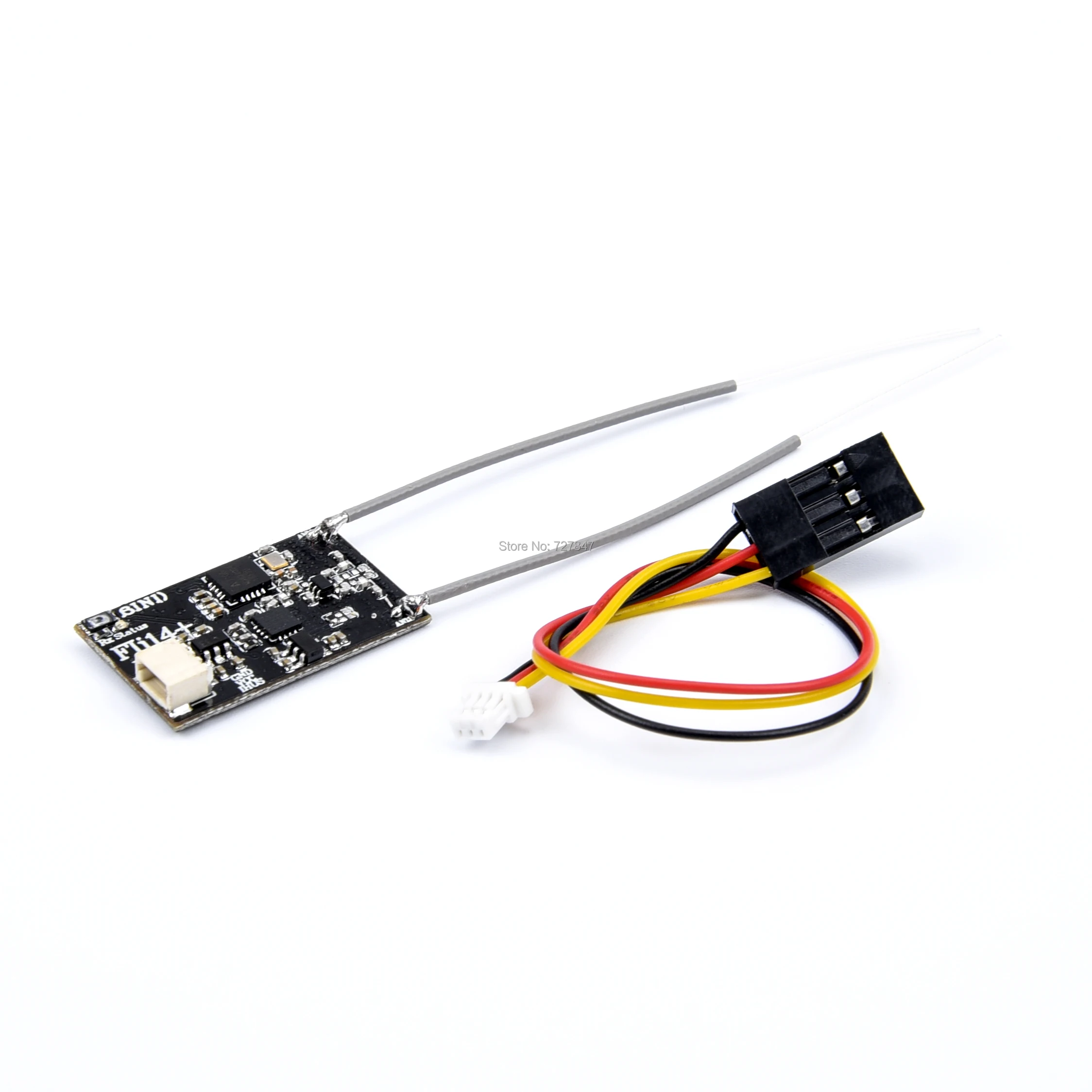 Мини приемник Fli14 + Plus 14 каналов с выходной мощностью RSSI совместимый Flysky для FS i6 i10