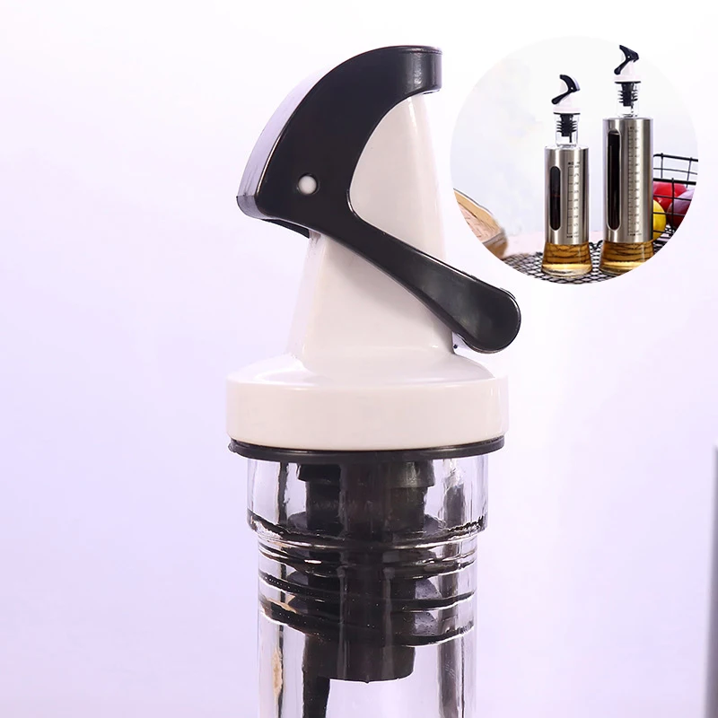 YOMDID Practical Oil Nozzle Olive Oil Soy Sauce Vinegar Bottle Sealed