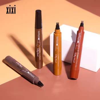 

XIXI Liquid Water Eyebrow Pencil Three-dimensional Simulation Native Eyebrow Lasting Color Development Waterproof and Sweatproof