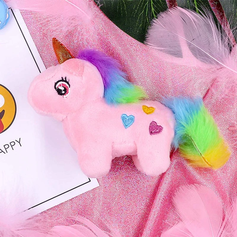 unicornio de peluche mediano