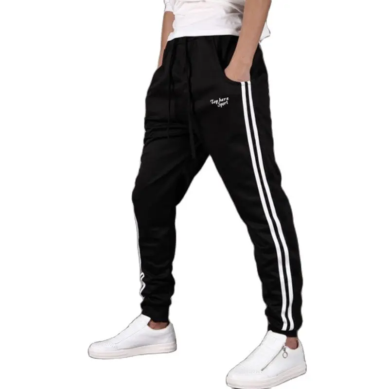 2021 New Men Fitness Running Training Sports Cotton Trousers Men's